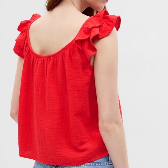 Gap Flutter Sleeve Tank - Picture 1 of 9